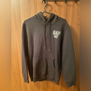 Black Gap Logo Hoodie